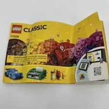 Lego Classic 11005 LEGO Large Creative Brick Box Instruction Manual Only!