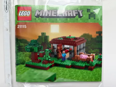 LEGO Minecraft 21115 The First Night Replacement ( Instruction Manual Only)