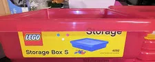 Room Copenhagen Lego 4092 Storage Box Container Red- No Lids- New Old Stock 2012