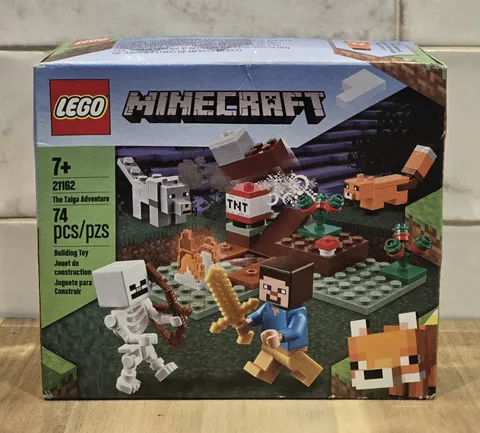 LEGO Minecraft The Taiga Adventure 21162 - Brand New Factory Sealed