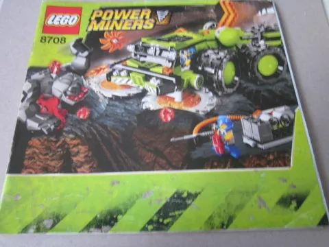 Lego Building Instructions Instruction 8708 Power Miners 