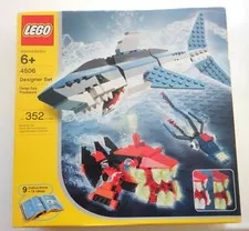 2004 Sealed Lego 4506 Deep Sea Predators Designer Set 352 Pieces 0673419034371