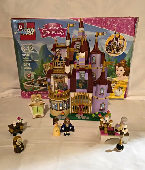 LEGO Disney Princess Belle's Enchanted Castle 41067 374pcs Belle Beast