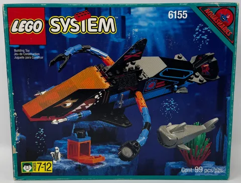 Lego #6155 Deep Sea Predator Aquazone Aquasharks 1995