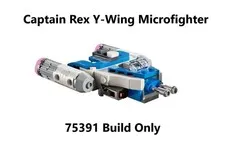 Lego Star Wars Captain Rex Y-Wing Microfighter 75391 No Figure