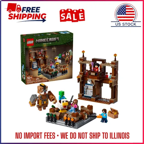 LEGO Minecraft Woodland Mansion Fighting Ring - Building Toy for Kids Age 10+