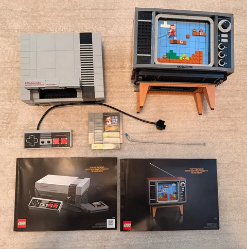 LEGO Super Mario Nintendo Entertainment System 71374 with Instructions