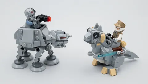 LEGO Star Wars 75298 AT-AT vs Tauntaun Microfighters Complete Set (L)