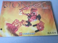 Lego Building Instructions Instruction Bionicle 8534 Tahu