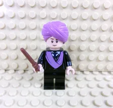 Lego Harry Potter Minifigure Professor Quirrell hp146 Minifig with Wand