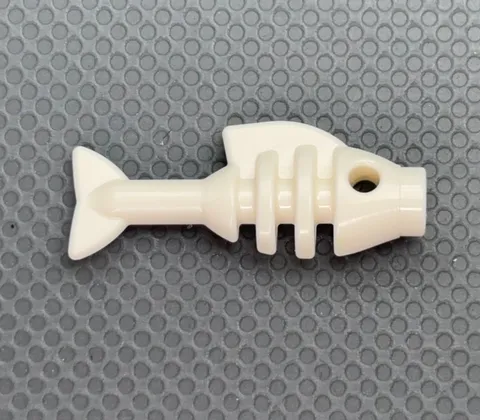 LEGO White Fish Skeleton Minifigure Series 29 Trash Monster 8043