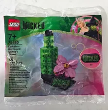 LEGO Wicked 75680 Elphaba's Bottle & Glinda's Flower Polybag 80 pcs 7+