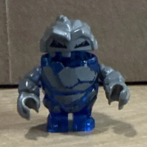 LEGO Power Miners Minifigure Blue & Gray Creature Rock Monster Figure Plastic