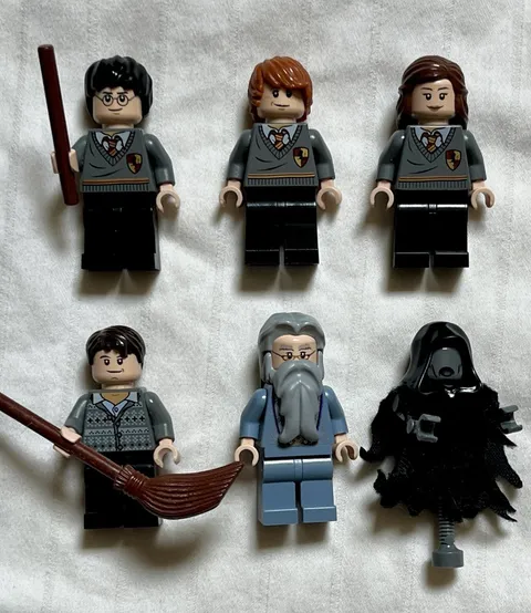 Lot of 6 LEGO Harry Potter Minifigures hp094 hp095 hp099 hp112 hp129 Dementor 