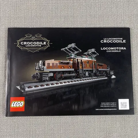 LEGO #10277 ~ Ideas La Locomotive Crocodile ~ Instruction MANUAL ONLY
