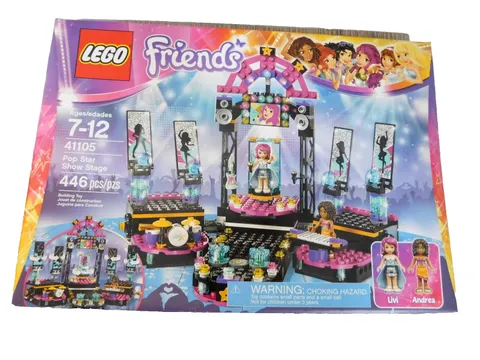 LEGO FRIENDS POP STAR SHOW STAGE SET # 41105 NEW IN BOX SEALED RETIRED