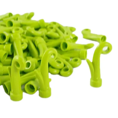 100 Pieces Lot LEGO® Plant Grass Stem 15279 1x1 With Curl Lime Green