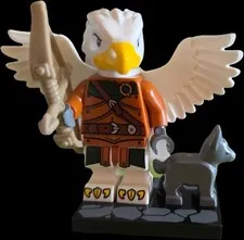 Aarakocra Ranger 71047 Dog Dungeons & Dragons CMF LEGO Minifigure Mini Figu B1E3