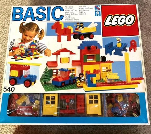 LEGO Basic: Basic Building Set (540) new