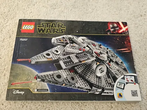 Lego Star Wars Millennium Falcon 75257 MANUAL ONLY Instruction Book No Bricks