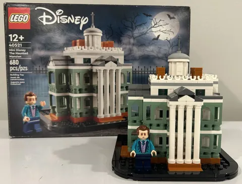 Lego 40521 Mini Disney The Haunted Mansion 100% Complete with box and manual