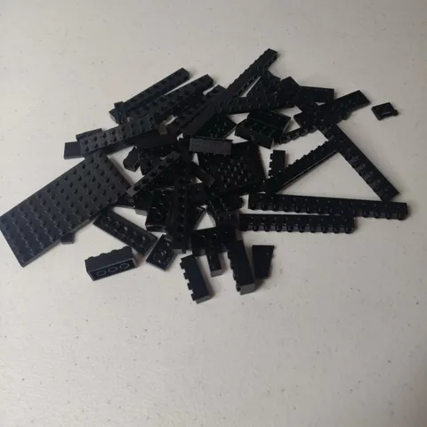 LEGO BLACK LOT  BRICKS BUILDING PIECES BRICK