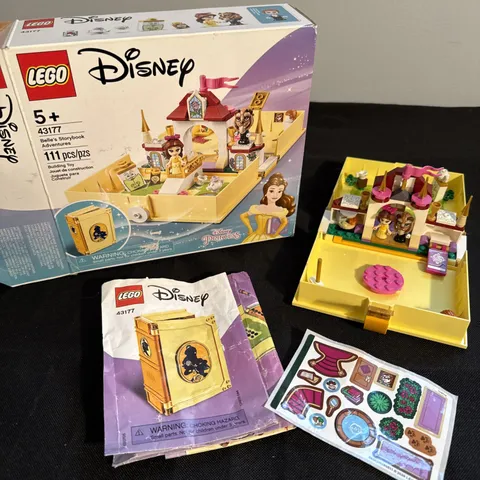LEGO Disney Princess: Belle's Storybook Adventures (43177) READ Retired 