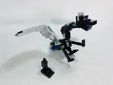 Incomplete LEGO Ender Dragon from Minecraft Set 21151 The End Battle 2019
