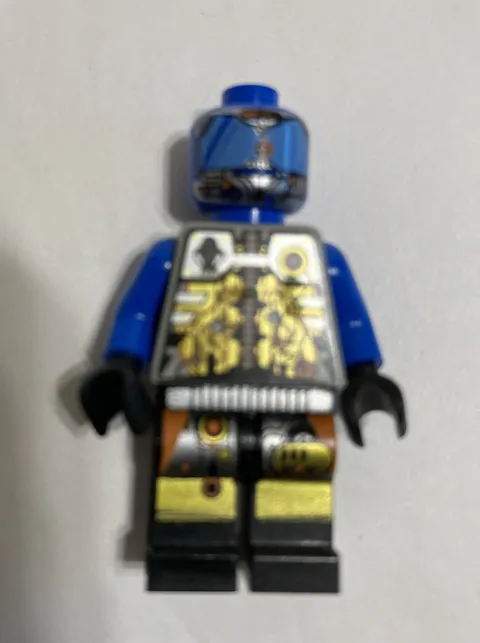 LEGO ufo space alien blue droid minifigure spo 43- 6975 6900 6999 3012 4305
