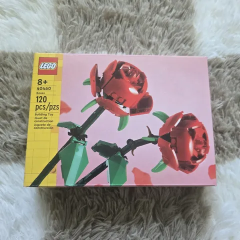 LEGO Botanicals 40460 Roses Complete Set 120 pcs Flowers Age 8+