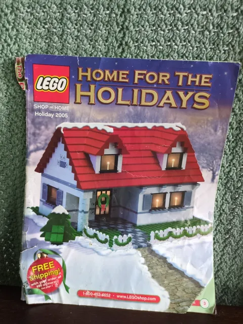 Lego 2005 Shop at Home Holiday Catalog - Incomplete - Christmas Cover