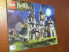 LEGO Monster Fighters: Vampyre Castle (9468) - Manual Book 1 only