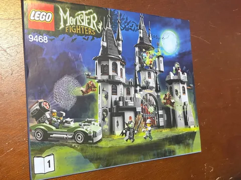 LEGO Monster Fighters: Vampyre Castle (9468) - Manual Book 1 only