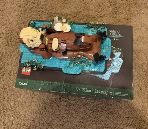 LEGO Ideas Floating Sea Otter 21366 MPN 21366 Building Set 1234 pcs Age 18+