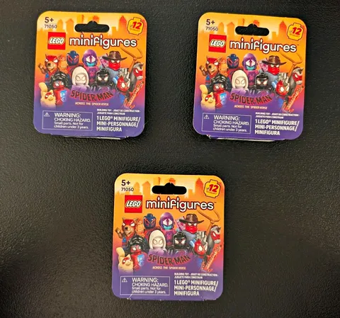 LEGO 71050 Spider-Man Across the Spider-Verse, Punk/Slinger/Werewolf. NIB/Sealed