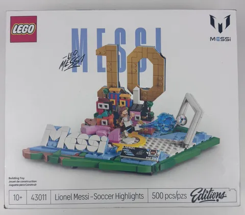 LEGO 43011 Lionel Messi Soccer Highlights 500pc Set w/ Minifigure BRAND NEW!