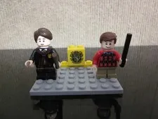 Lego Harry Potter Minifigures Dudley Dursley and  Neville Longbottom