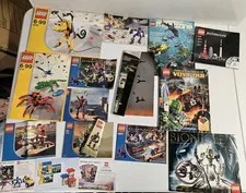 Lot Of Lego Manuals And Magazines