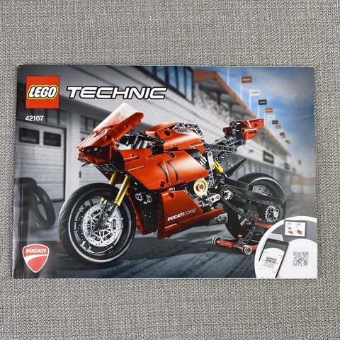 Lego Technic 42107 Ducati Panigale V4R Technic - Instruction Manual Only