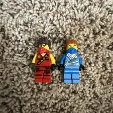 LEGO Ninjago LOT Of 2- Jay and Kai mini figure ninja