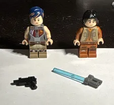 LEGO Star Wars Rebels set 75090 Ezra & Sabine mini-figures READ DESC