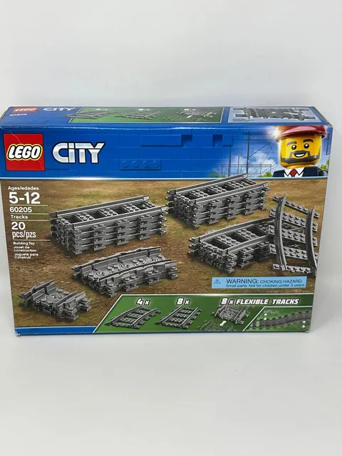 LEGO City Tracks 60205 Building Kit 20 Pieces