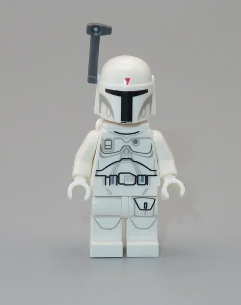 LEGO Star Wars Boba Fett white outfit jetpack minifigure Character Encyclopedia