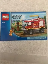 LEGO CITY 4X4 Fire Truck (4208) - Instructions Manual ONLY.