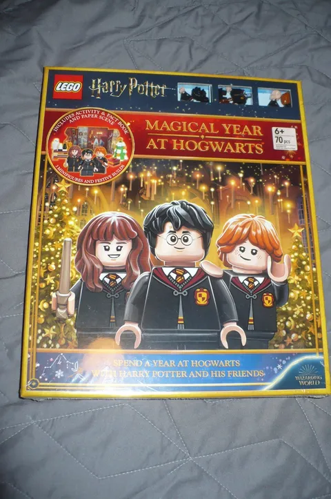 LEGO New Magical Year at Hogwarts Activity Book Set Kids Wizarding World