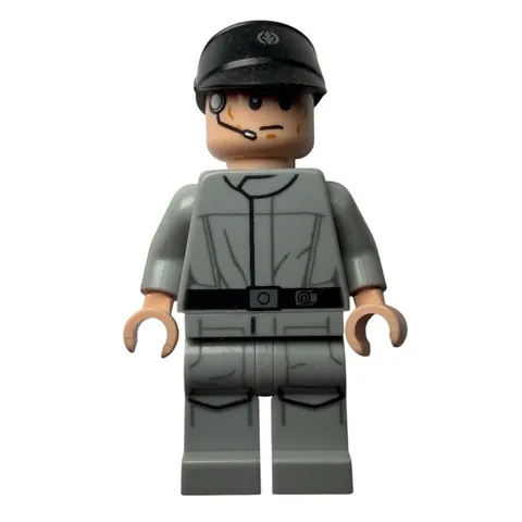 LEGO Star Wars Imperial Officer Minifigure SW0261 Light Bluish Gray Navy Officer