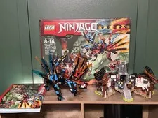 Lego Ninjago 70627 Dragon's Forge Fully Complete Set (Retired) Built Once.