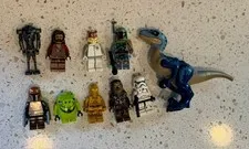lego star wars/marvel minfigures and parts (1800+ lot)  *from home w/ pets*