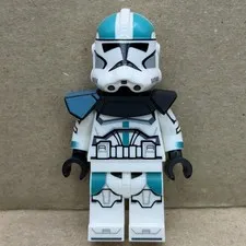 lego star wars gcc captain howzer rogue turquoise captain tbb official helmet