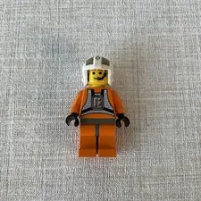 Lego Minifigure Rebel Pilot Y-wing Jon Dutch Vander Gold Leader sw0033